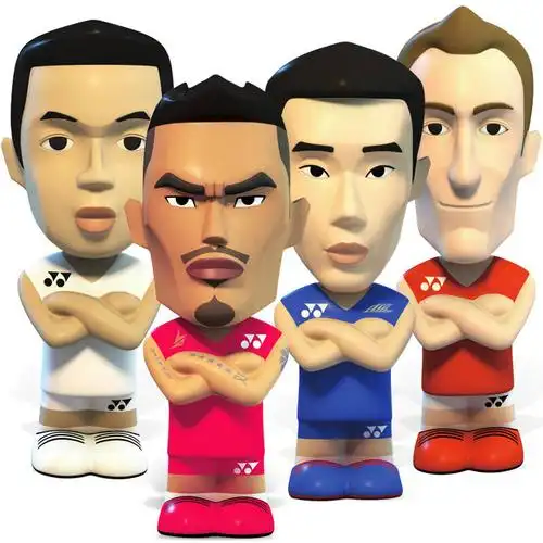 尤尼克斯yonex yy四大天王公仔 随机送 单个 非卖品