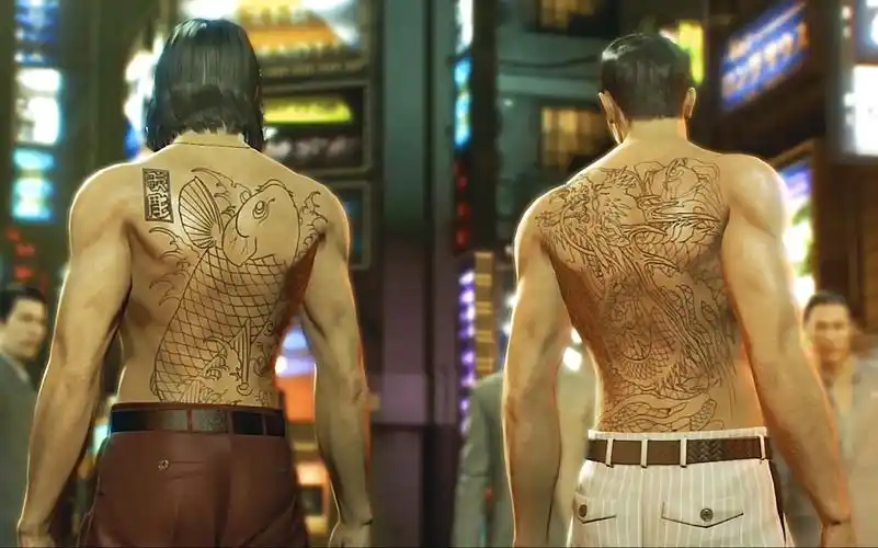 如龙系列纹身合集