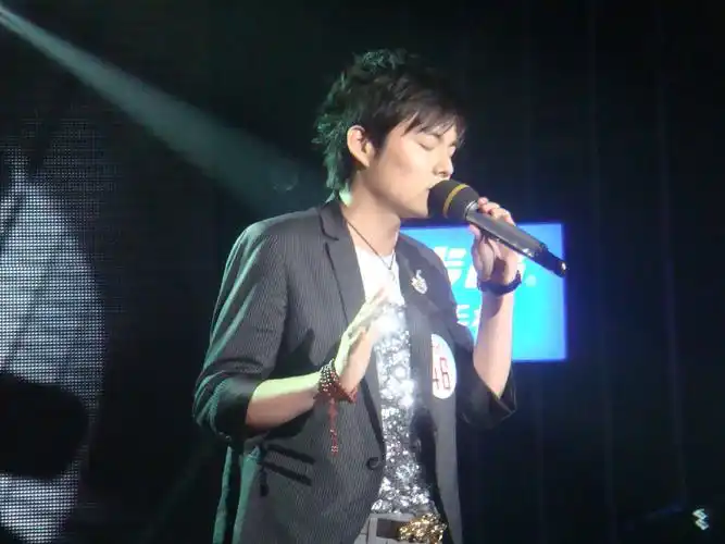 《快乐男声》比赛现场