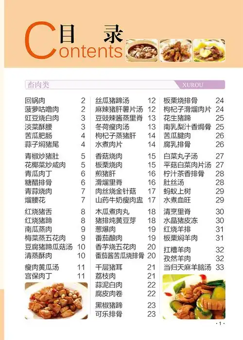 烹饪/美食 家常菜谱 家常菜 家庭营养荤菜1688例