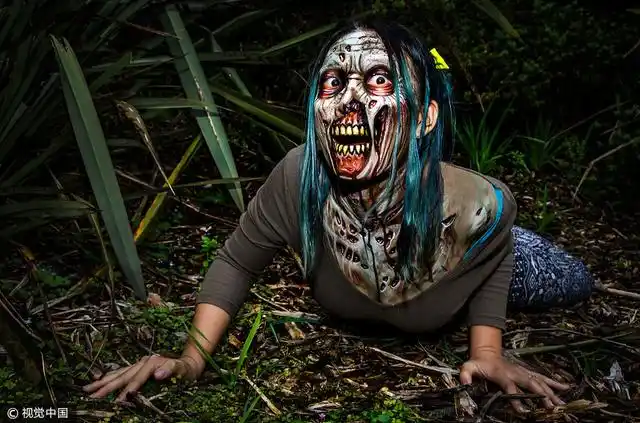 猛鬼出街!意大利恐怖彩绘师作品令人惊悚