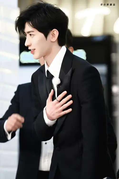 西装革履蔡徐坤