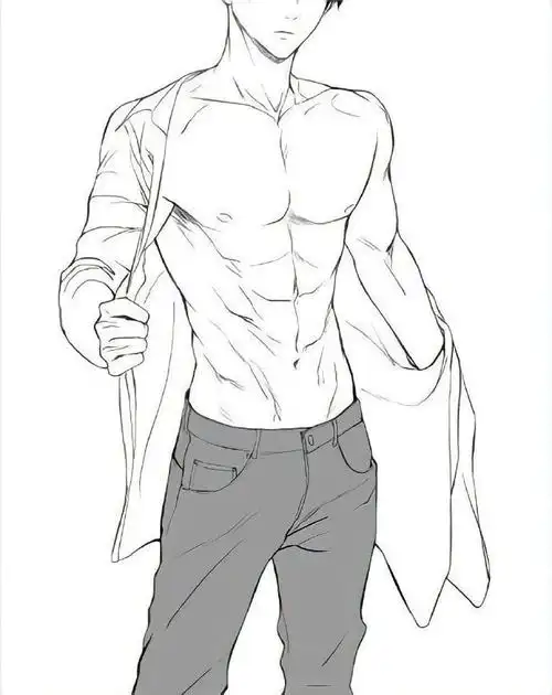 男性肌肉的画法5000p男女性人体结构,需戳👉网页链接#零基础学画画