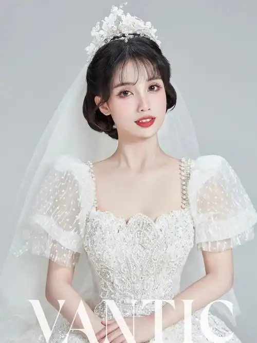 婚礼当天谁都不能拒绝的公主包盘发造型