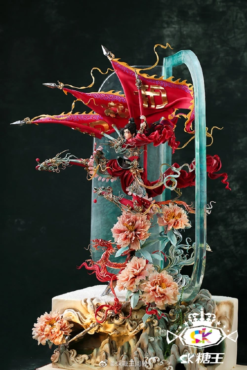 国风翻糖人偶蛋糕 花木兰>, 让世界看到东方文化魅力