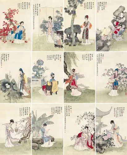 红楼梦之十二金钗 - 美篇