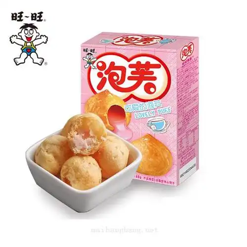 旺旺泡芙草莓味60g