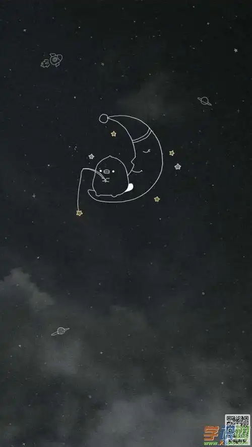 手机黑色壁纸图片大全