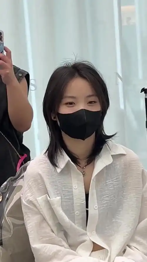 狼尾鲻鱼头 不一定斩男但是一定斩女的狼尾鲻鱼头短发 剪发前vs剪发后