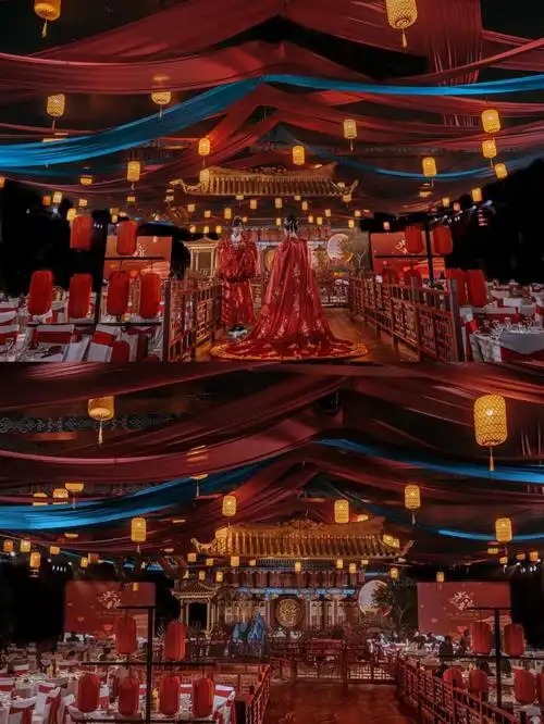 中式婚礼布置中式婚礼礼服古风婚礼流程