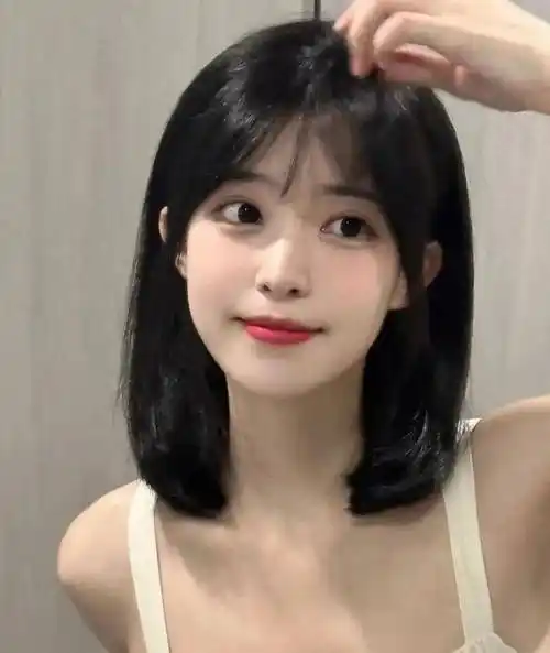 发型_短发_刘海