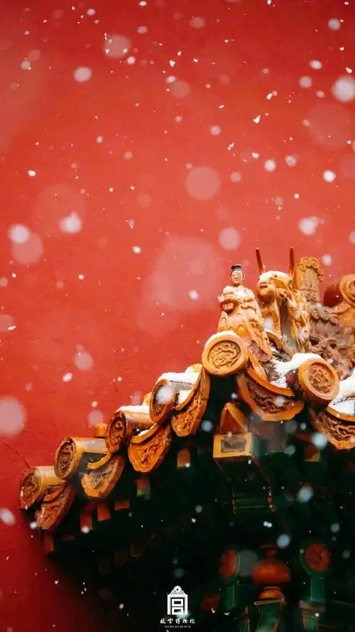 往年的7615,今年的雪景图还未出!#故宫闭馆