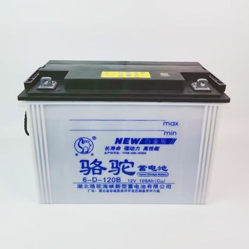 骆驼蓄电池电动三轮三轮车车水电池6d150120b环卫电动车电池