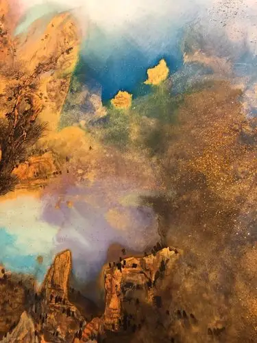 新西兰籍华人艺术家曹俊作品美的无语