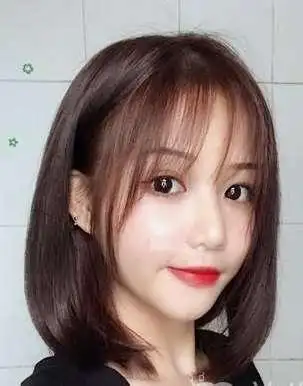 空气刘海,法式刘海,狗啃刘海最流行的网红发型