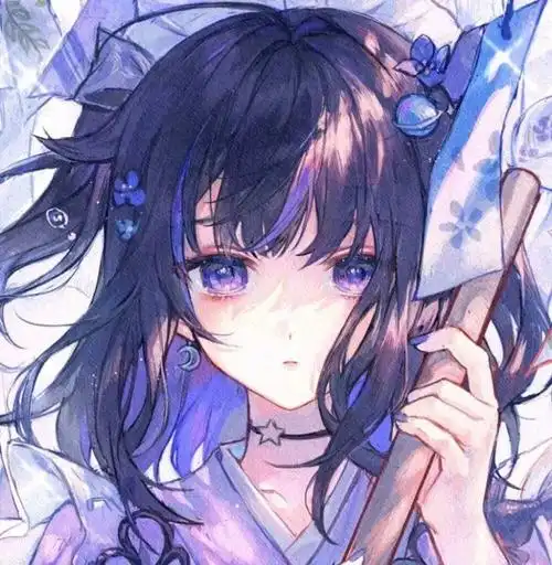 处女座蓝色古风头像女生 处女座蓝色古风头像女生可爱