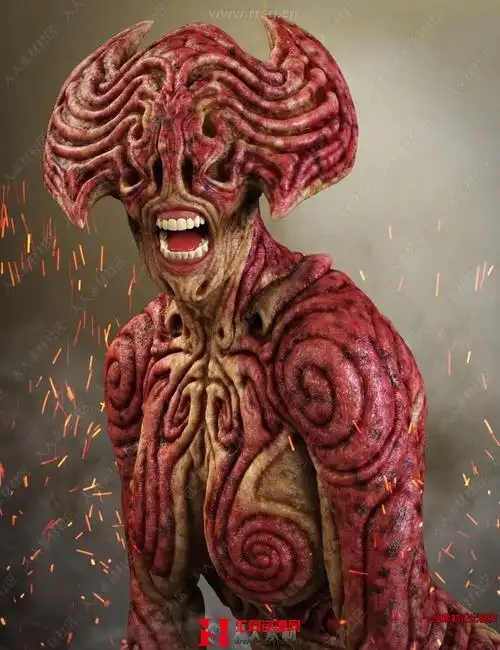 地狱恶魔恐怖利刃角色3d模型合集