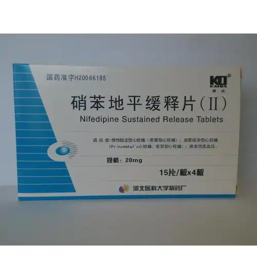 硝苯地平缓释片的成份