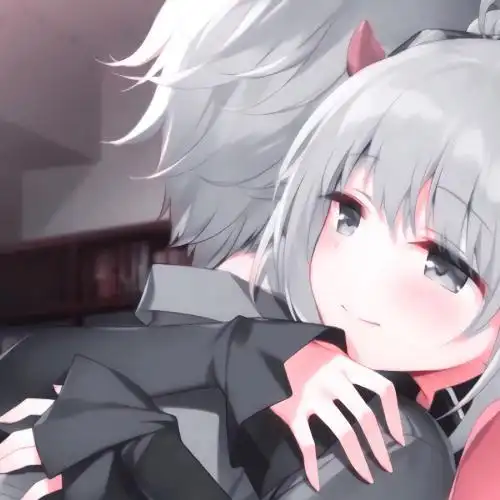 动漫头像情侣冷酷,我想一个眼神就到老