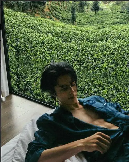 王鹤棣秀腹肌翻车,小肚子肥胖纹明显,粉丝解释是人鱼线引发热议_网友