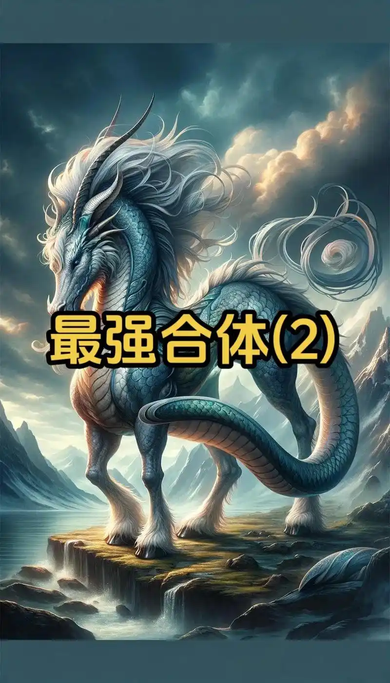 加了龙形态的动物太炫酷了#ai绘画 #上 - 抖音