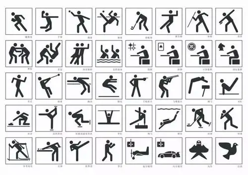 一定不会感到陌生对下图中的"火柴人"