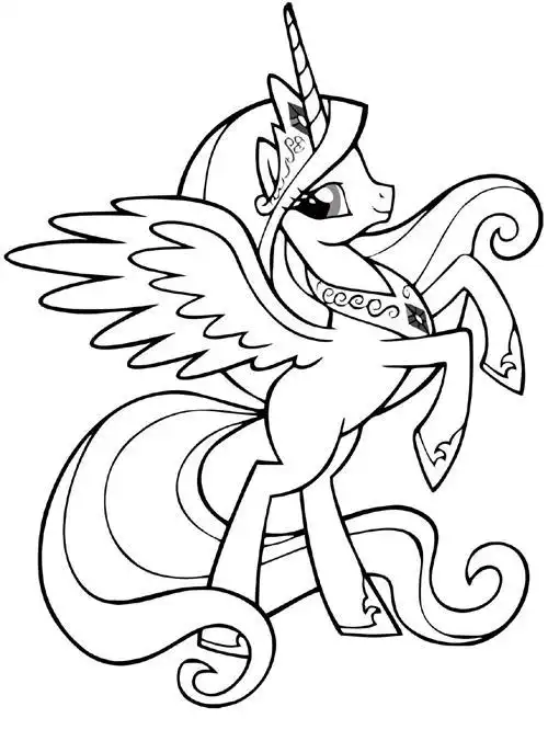 独角兽简笔画手抄报 手抄报简单又漂亮