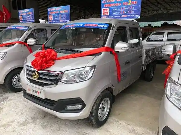 52米双排栏板微卡  详情表 车型名称 长安跨越 新豹t3 舒适型 1.5l 11