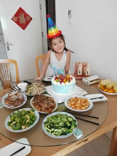 我家孩子们过生日