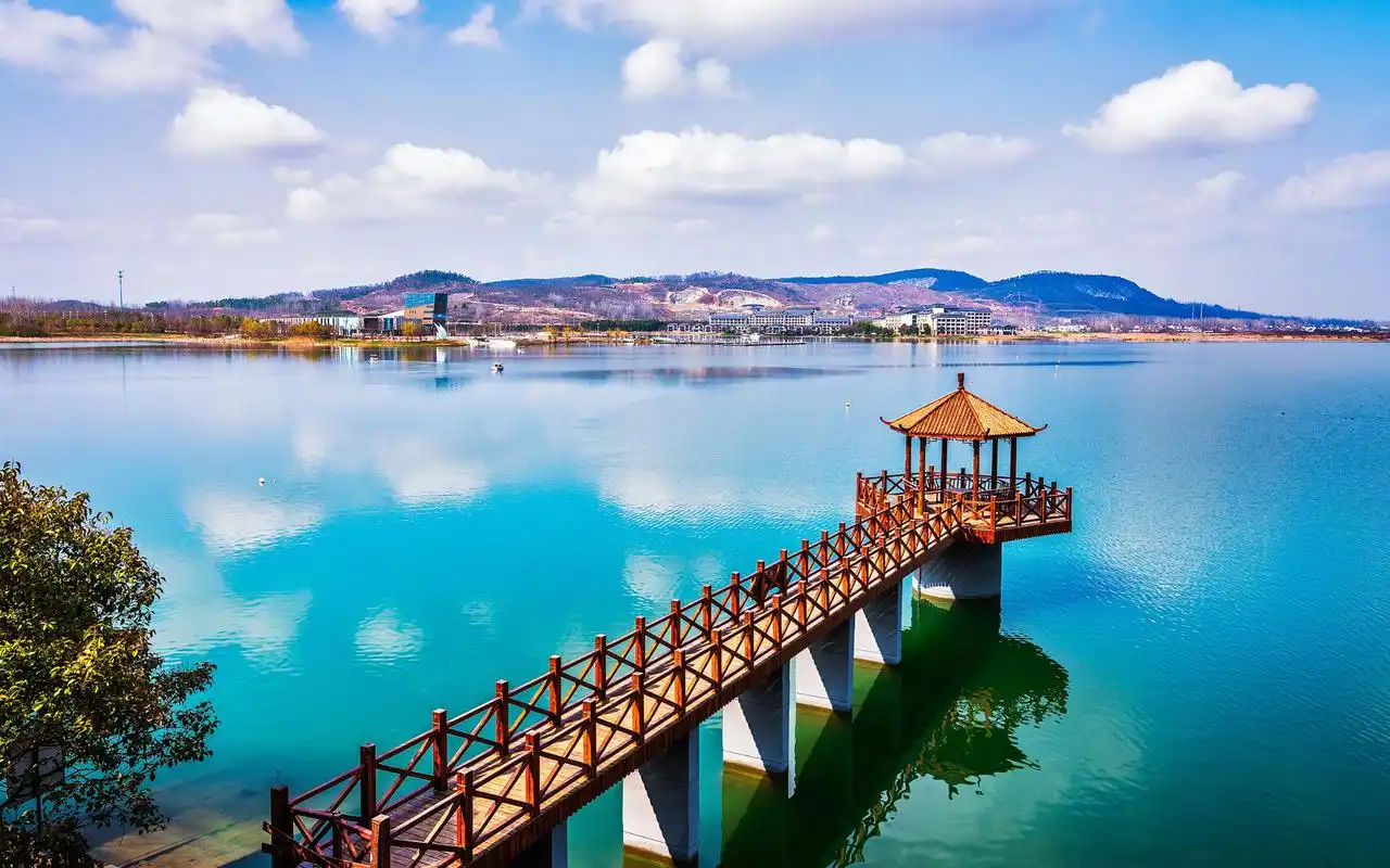 南京金牛湖唯美风景桌面壁纸