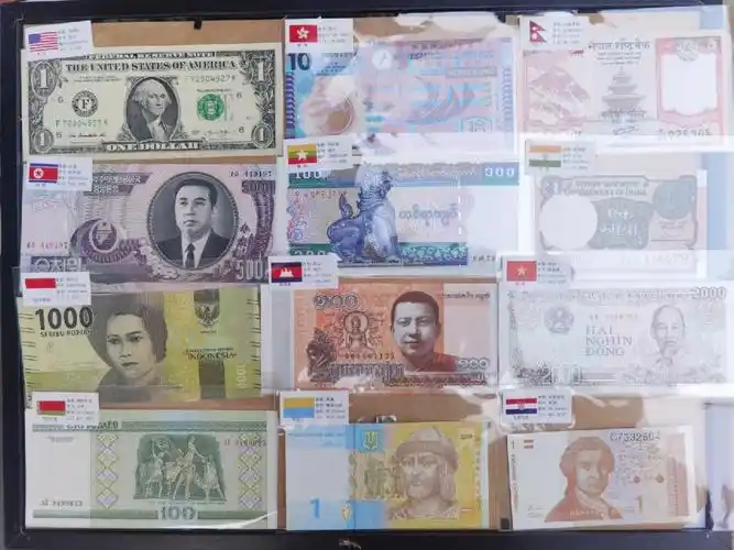 世界各国纸币