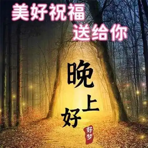 晚上好图片大全晚上好问候晚上好祝福语