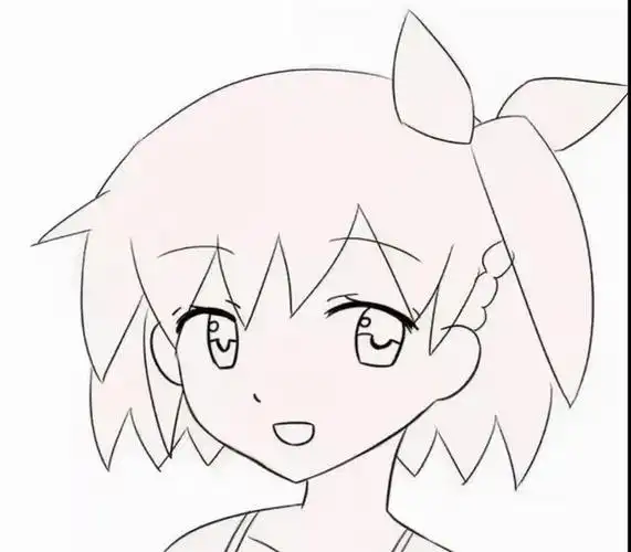 动漫人物头发绘画教程!