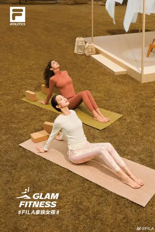 fila时尚运动代言人张钧甯##fila拿铁女孩##fila健身旅修##fila