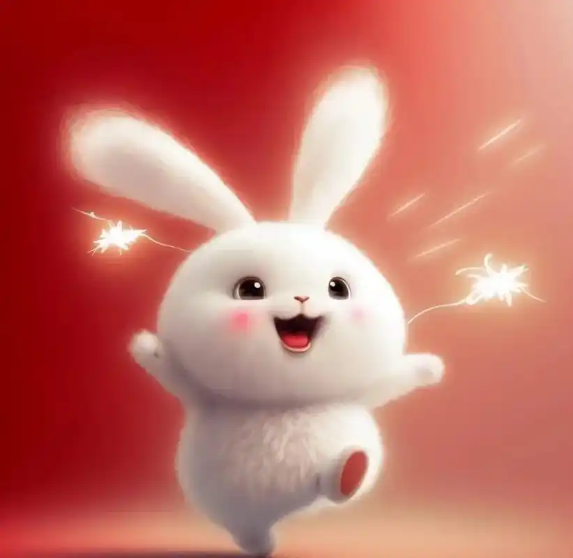 喜欢哪一张就拿走吧#动漫头像卡点 #可爱呆萌的小兔子 #雪中 - 抖音