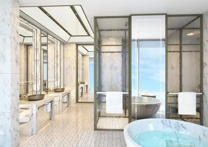 [abconcept]深圳湾1号-豪宅样板间t2顶楼复式别墅室内设计方案文本