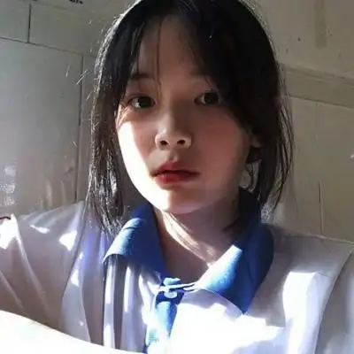 qq女生头像蓝色系女头,高清好看的清新头像女生蓝色图片