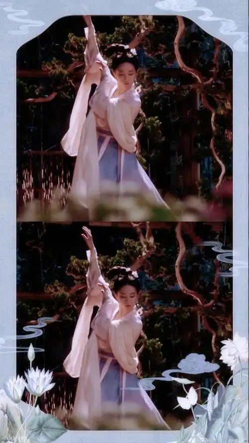 刘亦菲跳舞我可以看一辈子的,嫦娥下凡月下独舞也不过如此吧