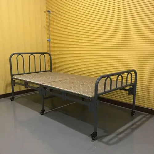 折叠陪护床 医用陪护床折叠床 单人钢木折叠床生产厂家直销定制
