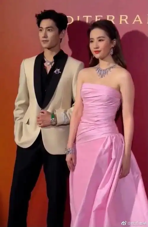 杨洋刘亦菲威尼斯同框