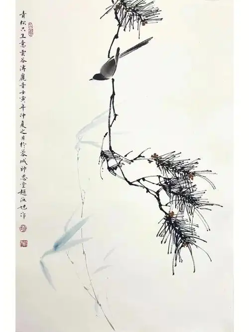 画家赵海旭简介赵海旭花鸟画欣赏