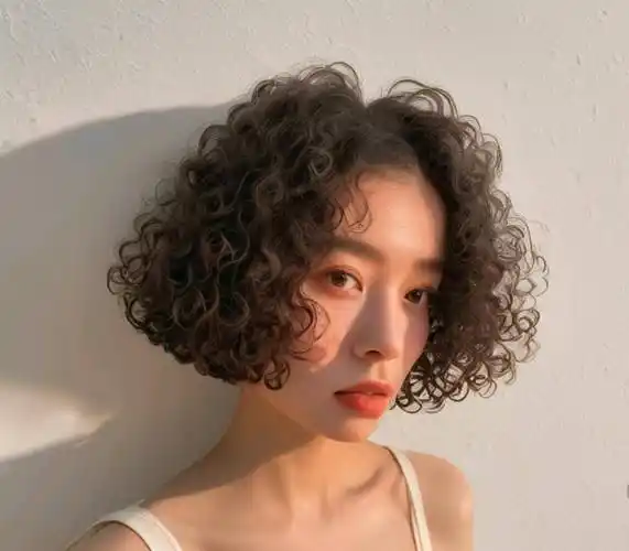 年底女发别乱整,最美还是全头烫,无论长短都适合