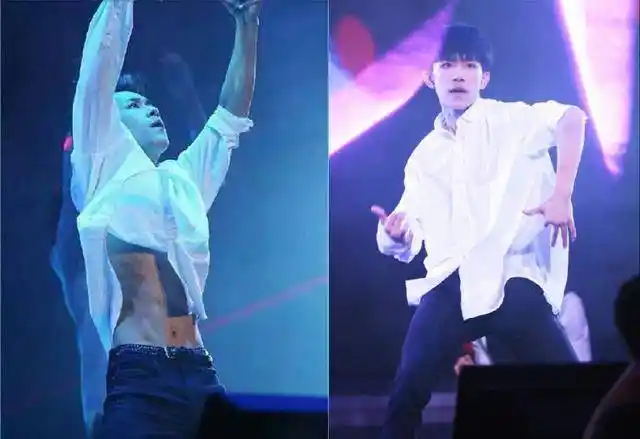 在大长腿王俊凯和腹肌达人易烊千玺面前,身高制约了王源的发展_组合