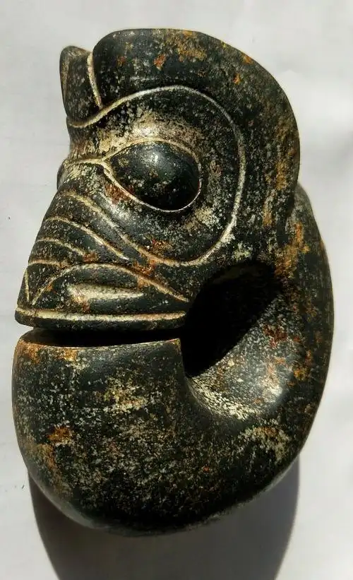 红山玉 黑皮玉猪龙