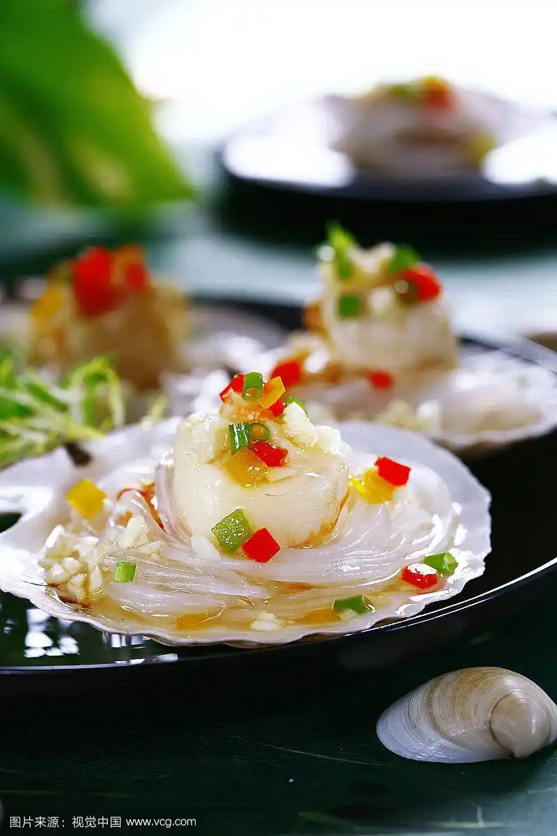 蒜蓉粉丝蒸扇贝