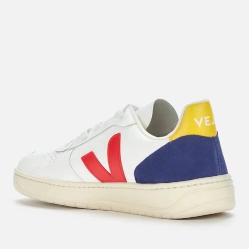 vejav10男士皮革运动鞋