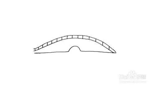 金水桥简笔画简单
