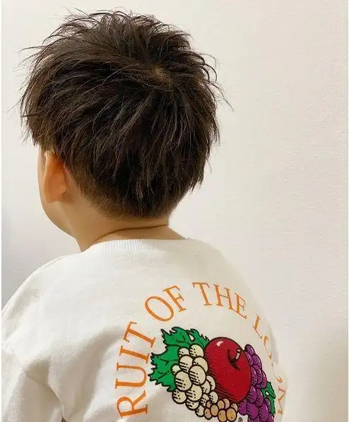 小男孩锅盖头发型