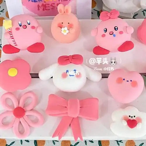 超轻粘土|谁动了我的粉色少女心