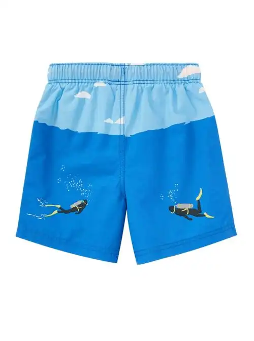 miniboden英国直供童装儿童泳装男童印花游泳短裤